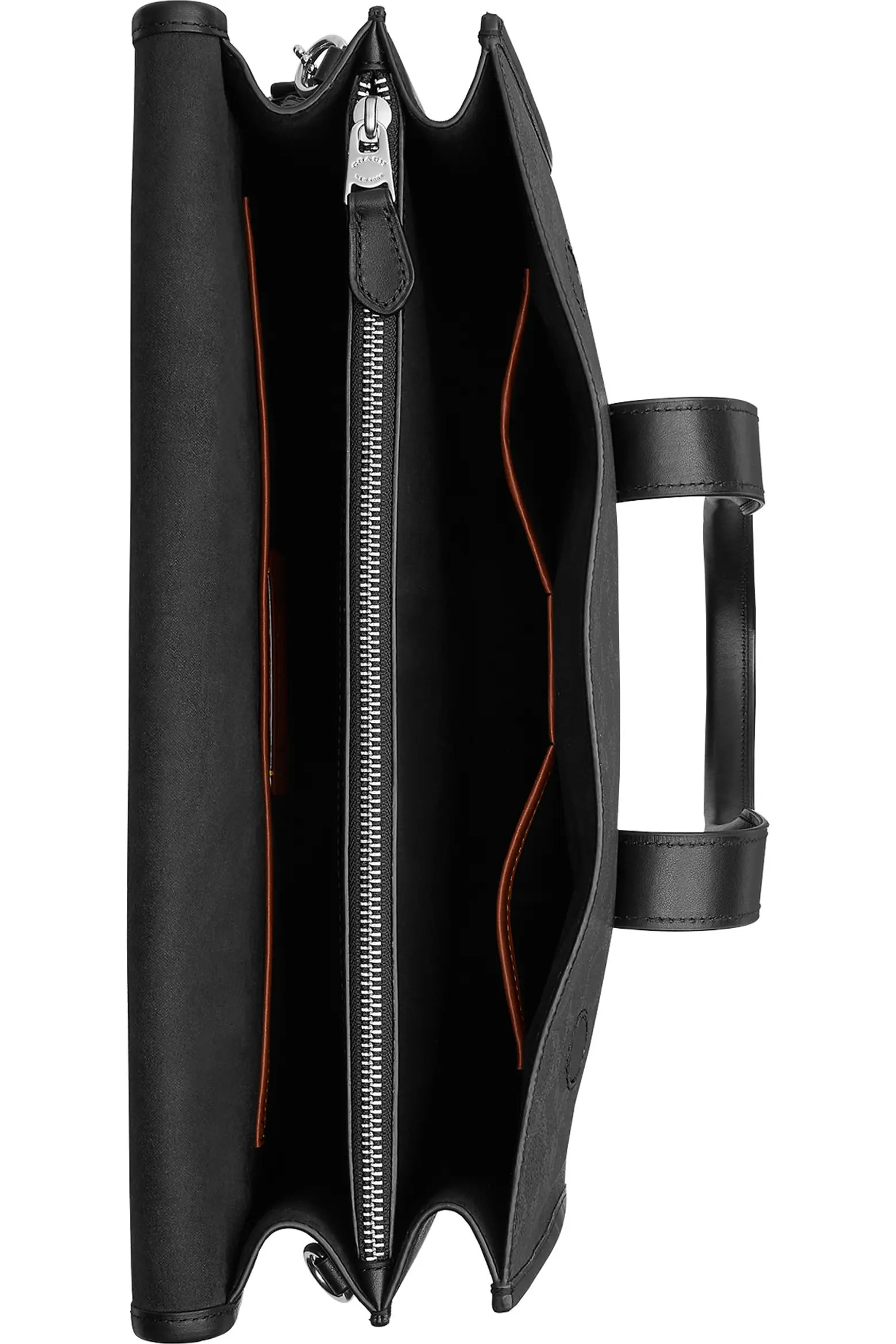 Gotham Signature Coated Canvas & Leather Portfolio Messenger Bag (Men) | Nordstrom | Nordstrom