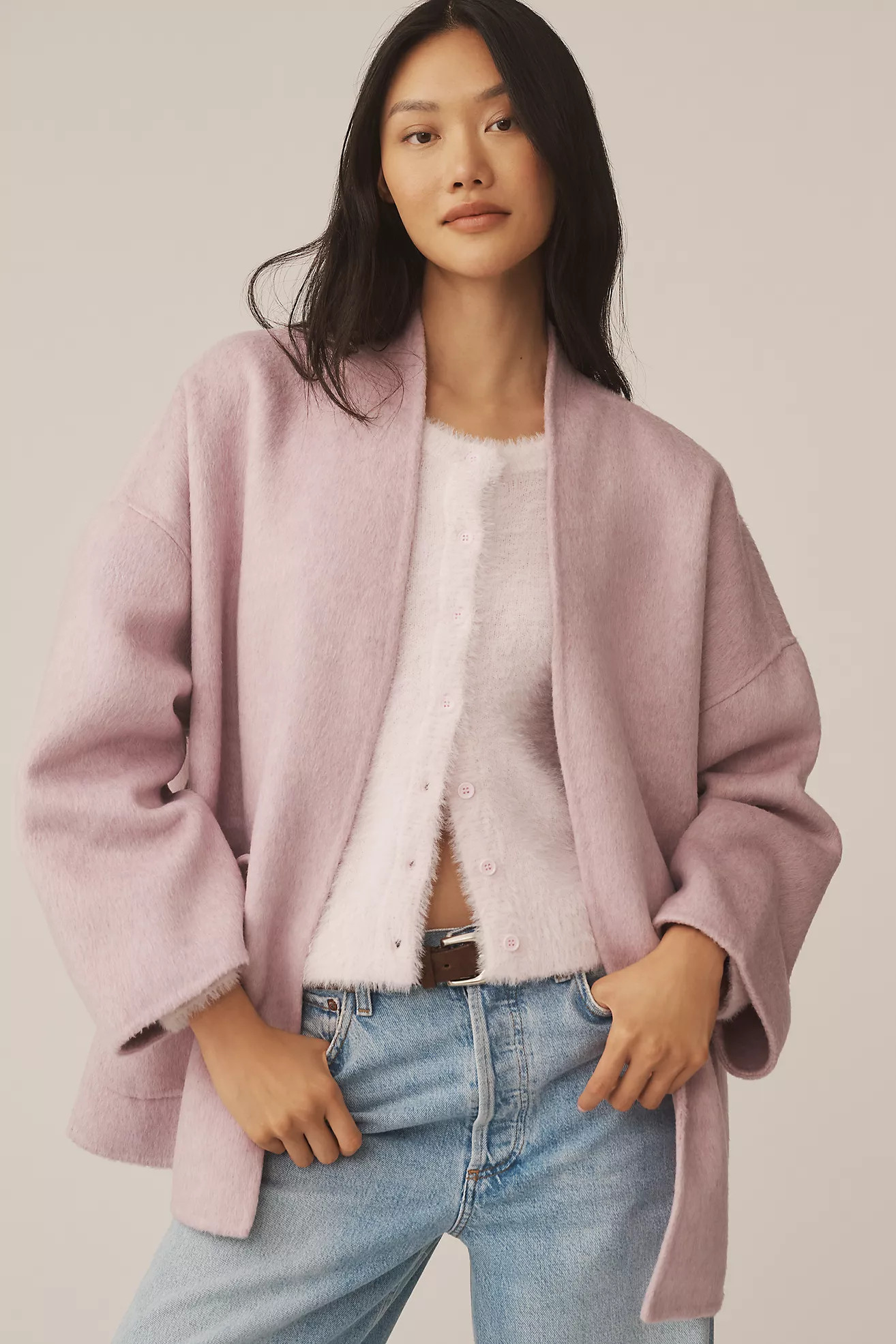 By Anthropologie Boxy Open Cardigan Sweater | Anthropologie (US)