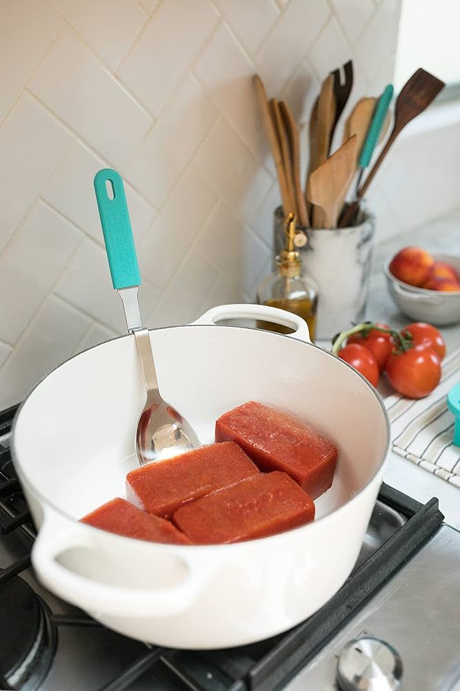 Souper Cubes + Lori Greiner No Mess Utensils Spoon and Ladle Kitchen Set - Perfect as a Hot Pot T... | Amazon (US)