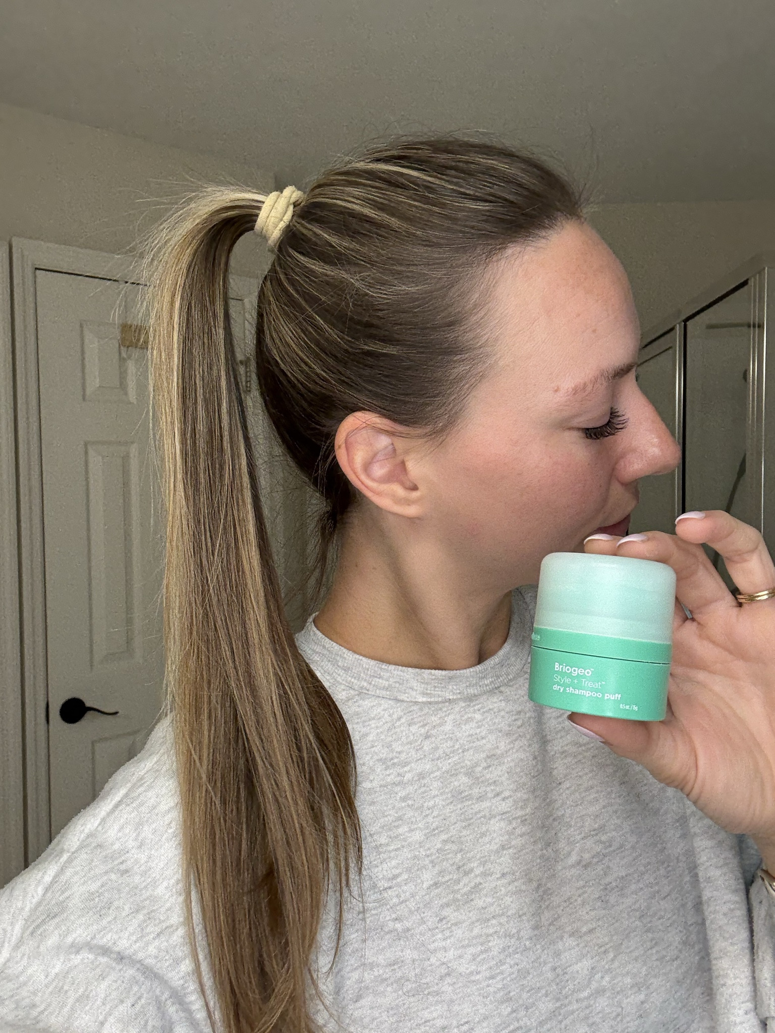 My GO TO dry shampoo I’ve bought oodles and boodles of this stuff over the last 18mo and it still works great on my scalp/hair. 
Pro Tip that my friends are obsessed with: apply a little on your roots before going to the gym so it slowly absorbs as you sweat. 
Also comes in a dark shade for darker hair! 


#LTKBeauty #LTKselfcare #LTKgrwm