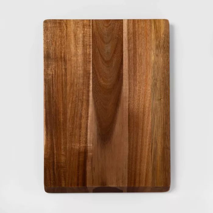 13"x18" Acacia Wood Nonslip Serving and Cutting Board - Made By Design™ | Target