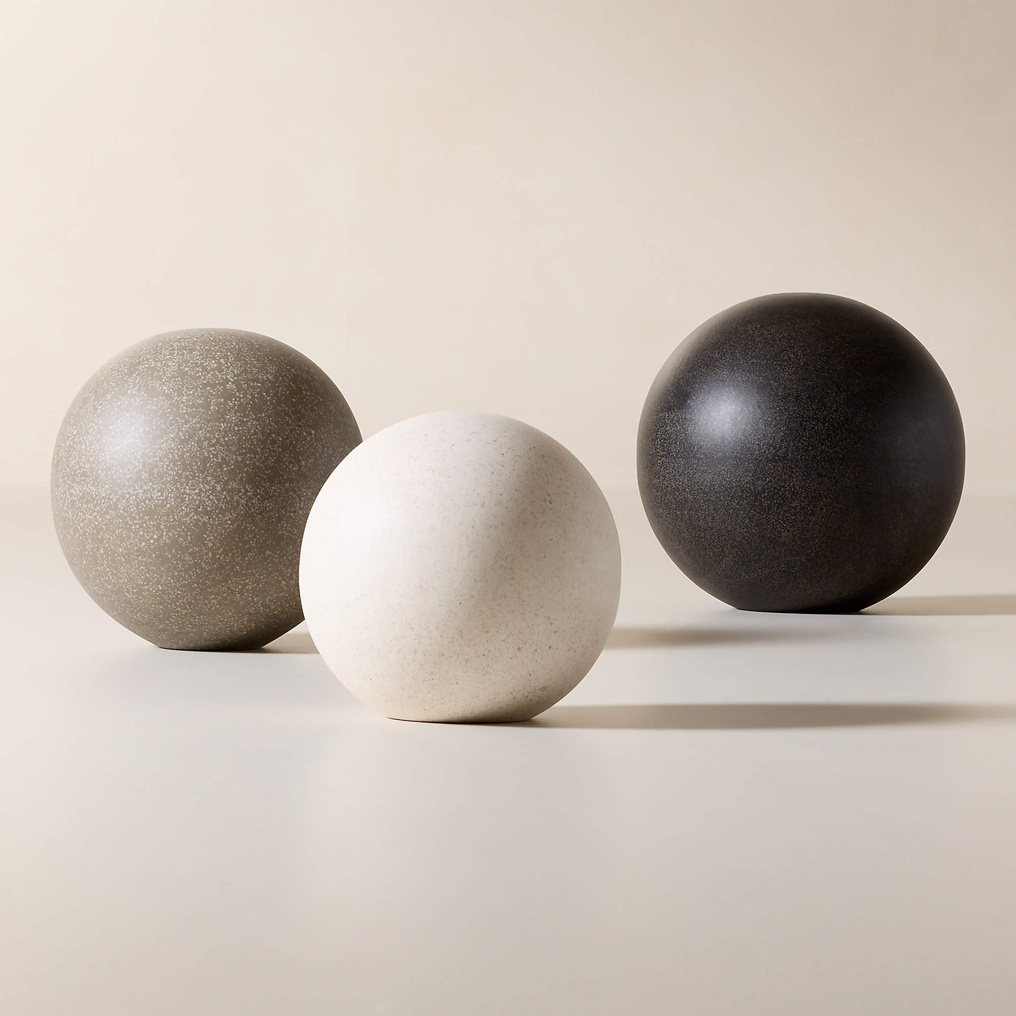 Playa Terrazzo Indoor/Outdoor Balls Set of 3 | CB2 | CB2