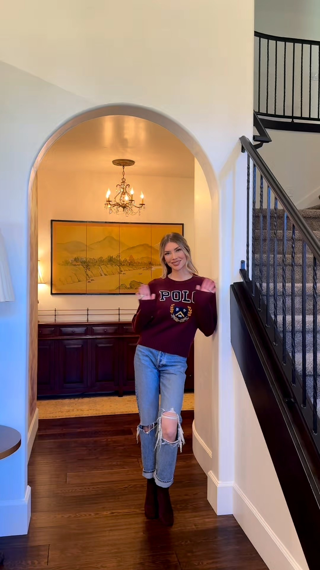 Come antiquing with me (and my grandpa)! This hallway has been one of my favorite projects in our home. My knit sweater is Polo, my distressed jeans are AGolde, and my booties are Dolce Vita    

#LTKHome #LTKstorytime #LTKFindsUnder100