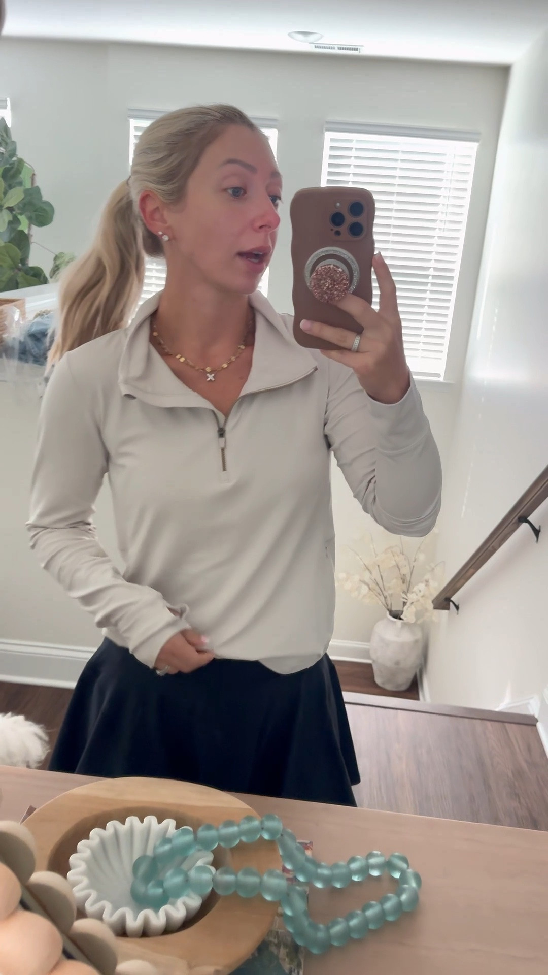 Half zip size small, skort size medium

Athleisure, activewear, Rhône

#LTKfitnessgoals #LTKgrwm #LTKootd