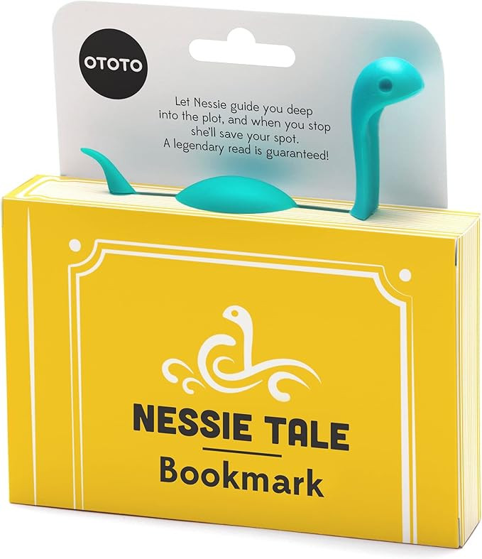 OTOTO Nessie Tale Book Mark - Turquoise Pagekeeper Bookmark - Unique Gifts for Readers, Women & M... | Amazon (US)