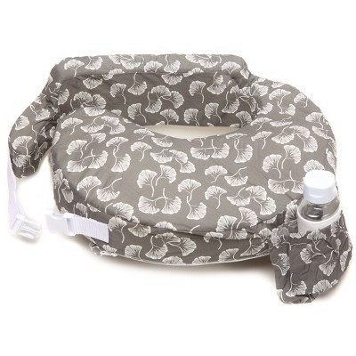 My Brest Friend Original Nursing Pillow - Gray Flowing Fans | Target