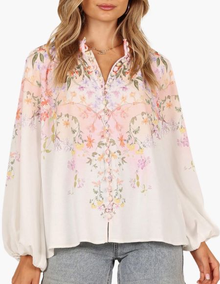 Zimmermann Dupe
Floral Top
Spring Outfit 
Easter Outfit 
#LTKfindsunder100 #LTKfindsunder50

#LTKSeasonal