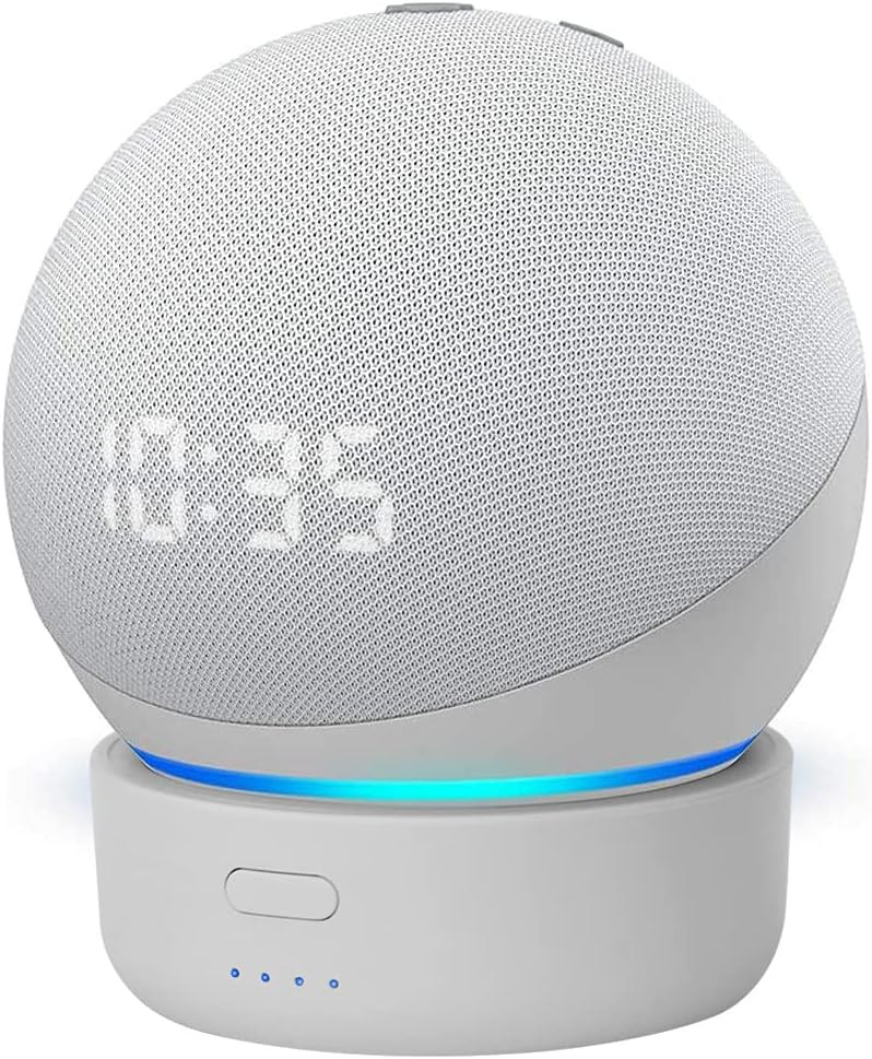 GGMM D4 Battery Base for Dot 4th Generation, Portable Battery Charger for Dot 4th Gen, Smart Spea... | Amazon (US)