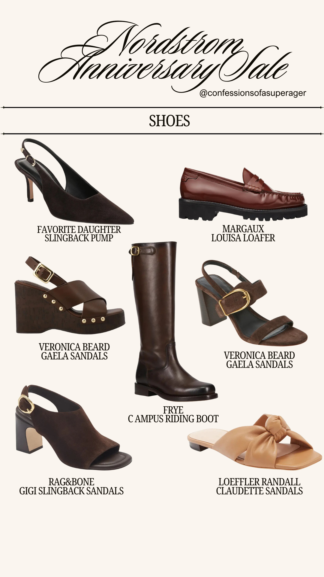 Step into fall in style with the best shoe deals from the Nordstrom Anniversary Sale! From timeless riding boots and chic slingback pumps to everyday loafers and versatile sandals, these designer shoes are the perfect investment for a classic, elevated wardrobe. Save this roundup and shop your favorites before they sell out! 👢🤎✨ #NordstromAnniversarySale #NSale #NordstromStyle #DesignerShoes #FallShoes #RidingBoots #SlingbackHeels #Loafers #LeatherSandals #CapsuleWardrobe #ClassicStyle #LuxuryFashion #VeronicaBeard #RagAndBone #FryeBoots #Margaux #LoefflerRandall #WardrobeEssentials #Over40Style #Over50Fashion #LTKStyle #LTKFashion #LTKSale #LTKFinds #ConfessionsOfASuperAger

#LTKSeasonal #LTKOver40 #LTKSaleAlert