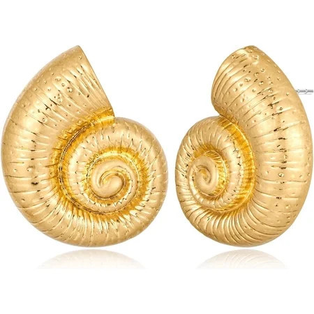 Gold Seashell and Best Starfish Stud Earrings for Women – Nautical Sea Life Beach Jewelry, Ocean-Inspired Summer Earrings, Coastal Fashion[j161] | Walmart (US)