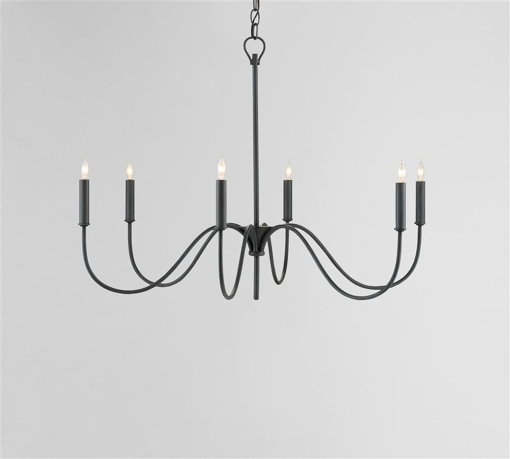 Woodhouse Iron Chandelier | Pottery Barn (US)