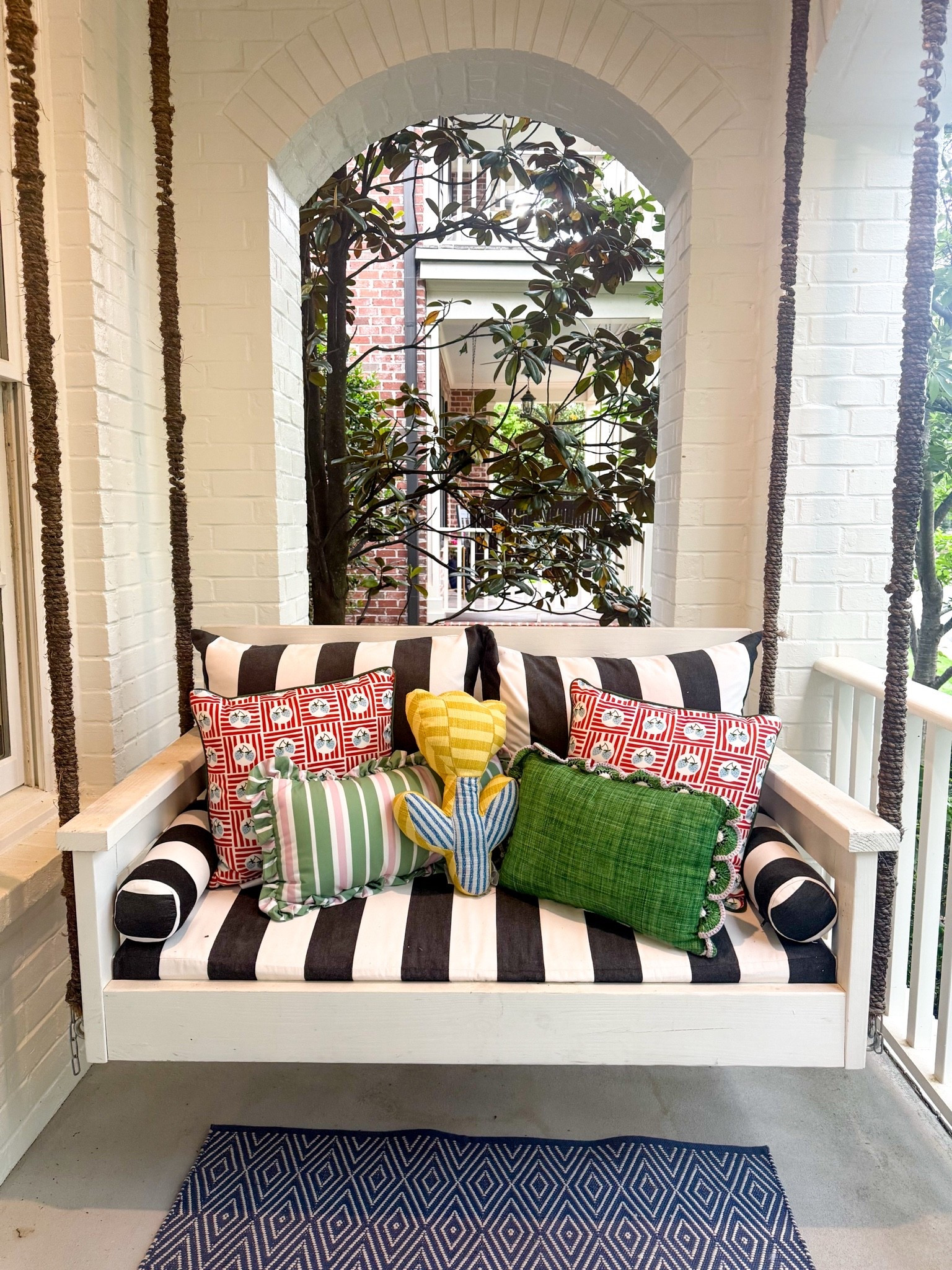porch perfection with new pillows from @Anthropologie and 20% off this weekend with code natssha20 •

#LTKSeasonal #LTKSaleAlert #LTKHome