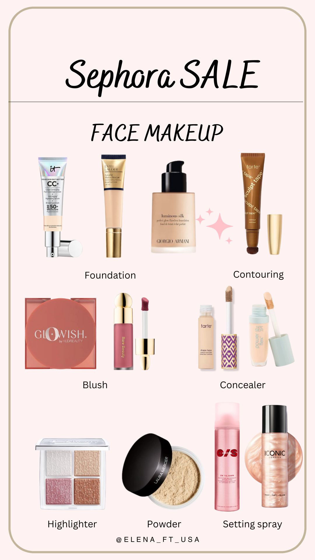 Sephora Sale is live for everyone until 11/11!

Code "SAVINGS" for up to 20% off site-wide and 30% off Sephora Collection!

Here is my favorite face makeup. 

 #LTKGiftGuide #LTKSaleAlert #LTKBeauty