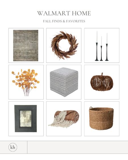 I love these neutral, yet perfect for fall, finds from Walmart! I love finding pieces that can be styled year round, such as this rug, ottoman, candles, etc. while adding in touches of fall (florals, pumpkins, etc.) creates a whole new feel for the space! 

#LTKSeasonal #LTKhome #LTKFind