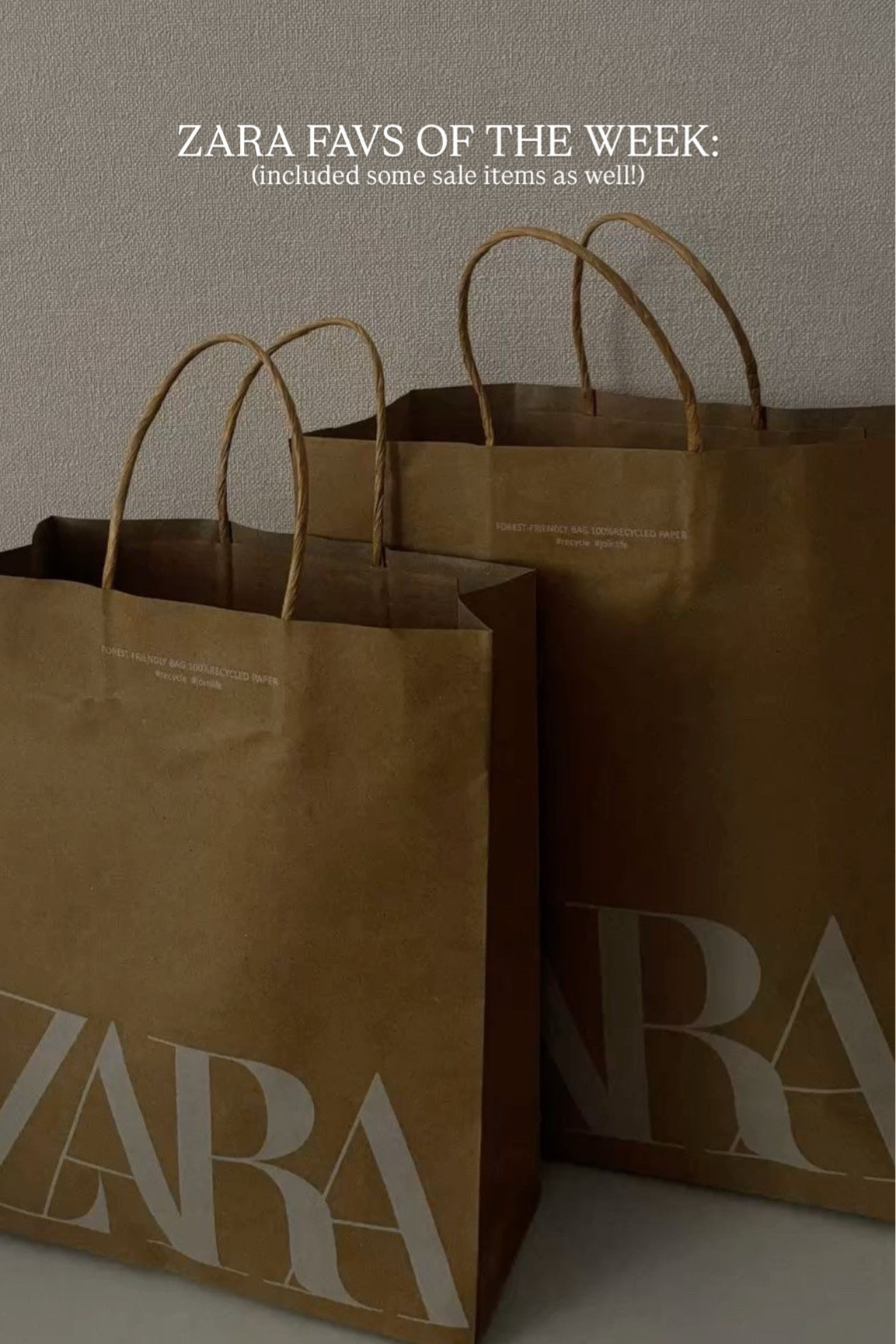 zara favs of the week + some sale still in stock!

#LTKStyleTip #LTKSaleAlert