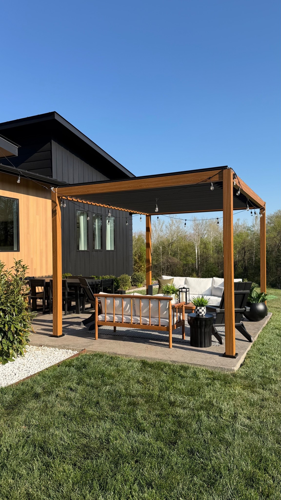 Shop our patio🤍
 
outdoor furniture, planter, sofa, outdoor rug, dining table, modern, simple, outdoor decor 

#LTKHome