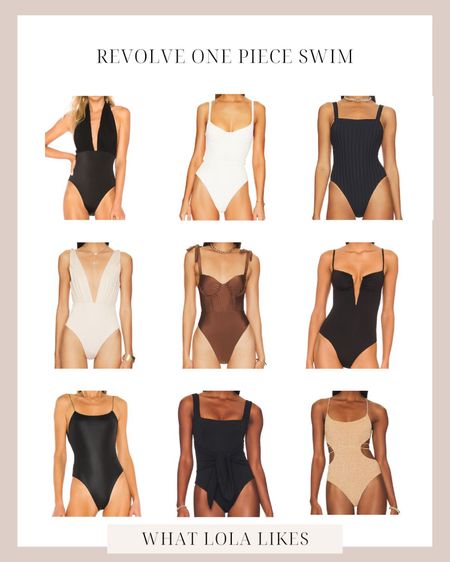 I love a one piece swim suit! These are some of my favorites from Revolve!

#onepiece #womensswim

#LTKSeasonal #LTKswim #LTKFind