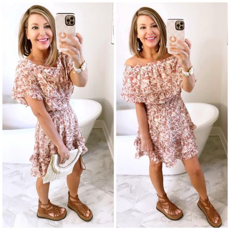 A very cute surprise! 🙌🙌🙌

Only $29! Jessica Simpson is at Walmart! Wear this dress on or off the shoulder! Would be absolutely adorable for a country concert too! Stretchy at the waist! Wearing an XS

Xo, Brooke

#LTKSaleAlert #LTKSeasonal #LTKFestival