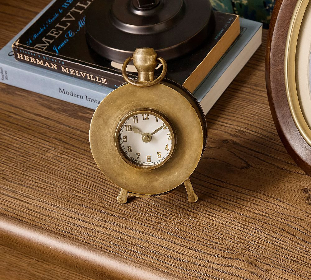 Chris Loves Julia Vintage-inspired Clock | Pottery Barn (US)