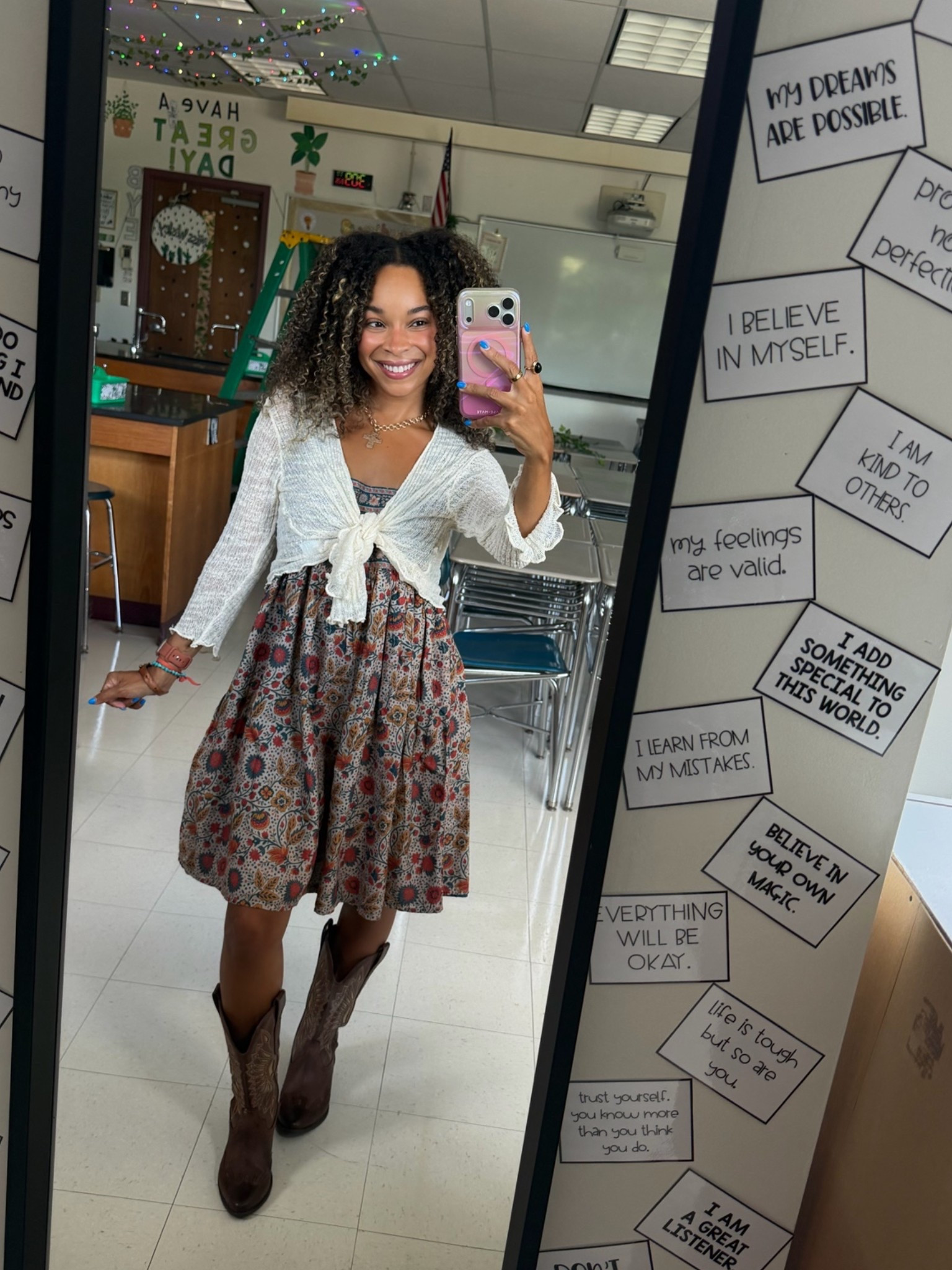 Teacher OOTD 🍁 #naturalLife