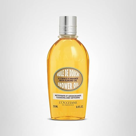 L'OCCITANE Cleansing & Softening Almond Shower Oil, Body Wash & Shaving Base Purifies & Smooths W... | Amazon (US)