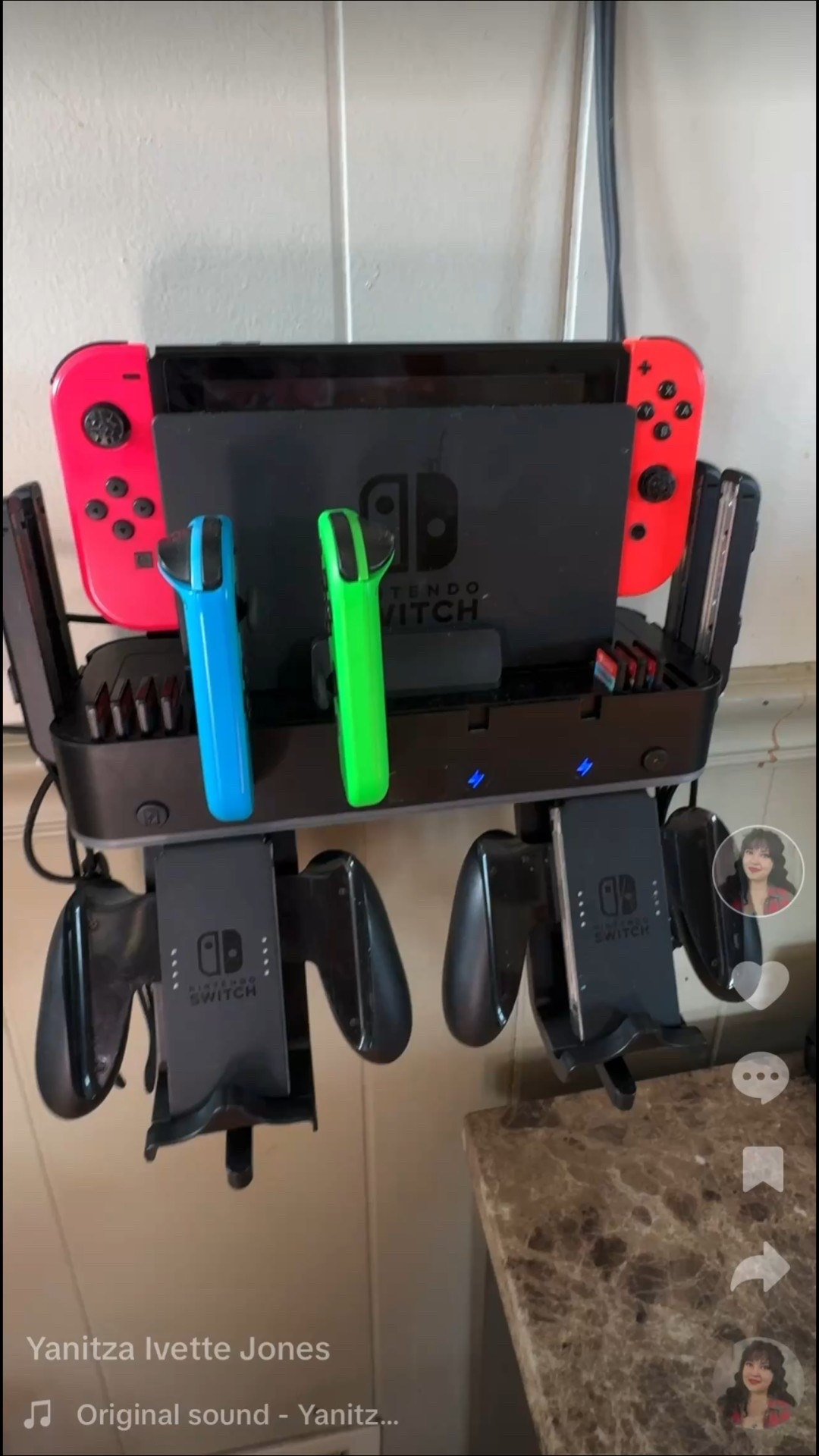 Looking to declutter your counter space? This Nintendo switch holder works great! 

#LTKHome