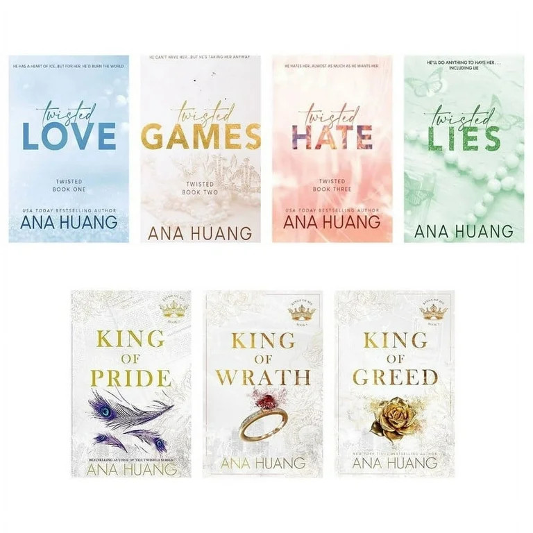 Twisted Series + King Of Sin Series (7 Books Combo) By Ana Huang | Walmart (US)