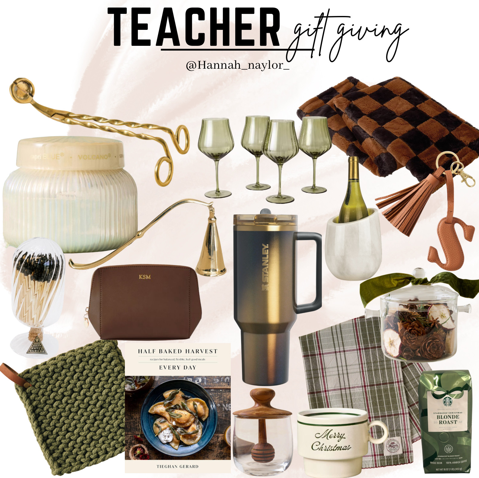 Tis the season for gift giving! Here are some inexpensive options for not only teachers but host's as well! #giftgiving #gifting  

 #LTKGiftGuide #LTKHoliday #LTKSeasonal