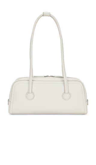 Soft Boston Bag in Light Grey Plain | Revolve Clothing (Global)