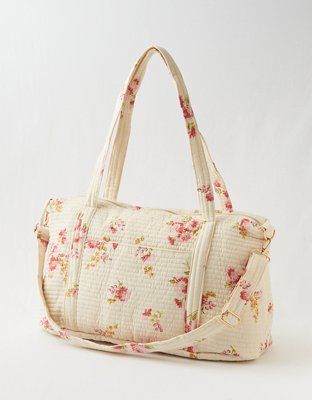 Aerie Quilted Duffle Bag | American Eagle Outfitters (US & CA)