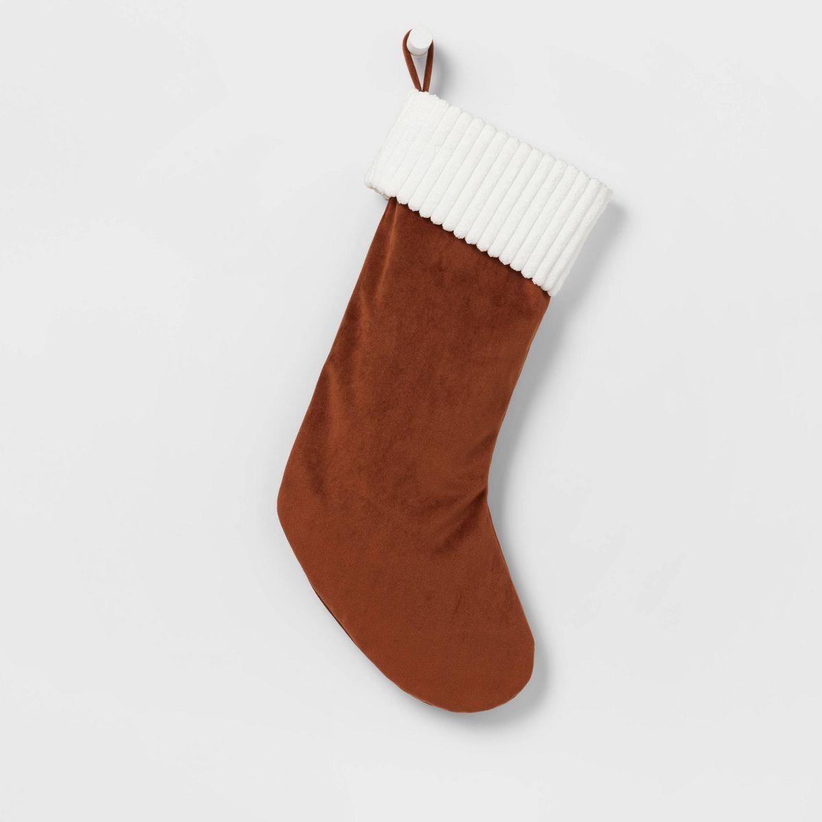20" Reversible Christmas Holiday Stocking Brown/Gold - Wondershop™ | Target