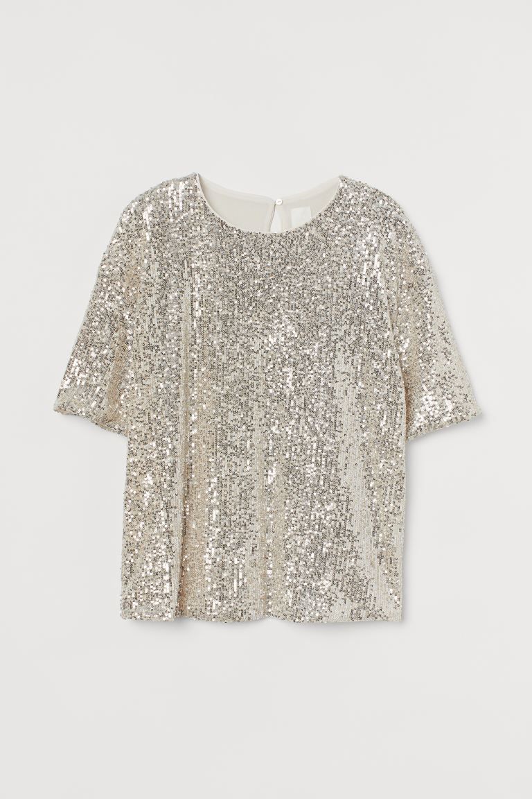 Sequined Top | H&M (US + CA)