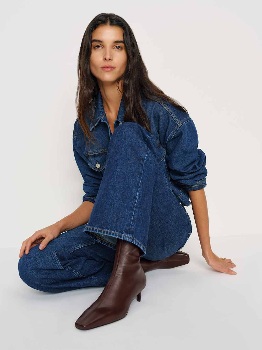 Remy Stretch Ankle Boot | Reformation (Global)