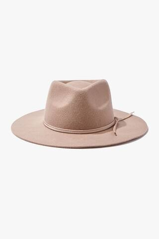 Wide-Brim Brushed Fedora | Forever 21 (US)