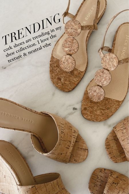 Trending! Cork shoes are trending in my shoe collection. I love the texture and neutral vibe #StylinByAylin #Aylin

#LTKstyletip #LTKSeasonal #LTKshoecrush