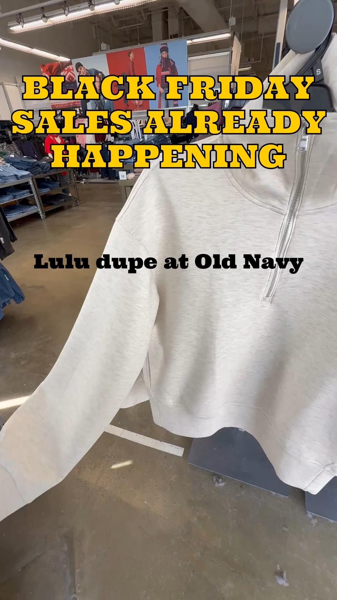 Old Navy activewear is PERFECT! This 1/2 zip is the softest thing and comes with matching sweaters, zip ups, sweatpants, joggers, etc. They’re perfect!

#LTKmomlife #LTKMidsize #LTKFindsUnder50