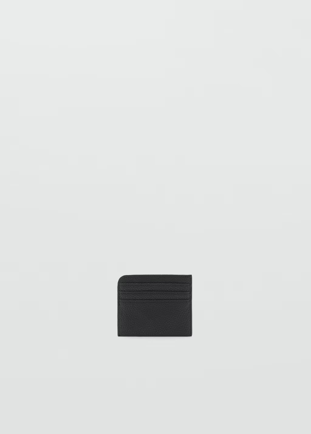 Pebbled cardholder black - Man - One size - MANGO MAN | MANGO (UK)