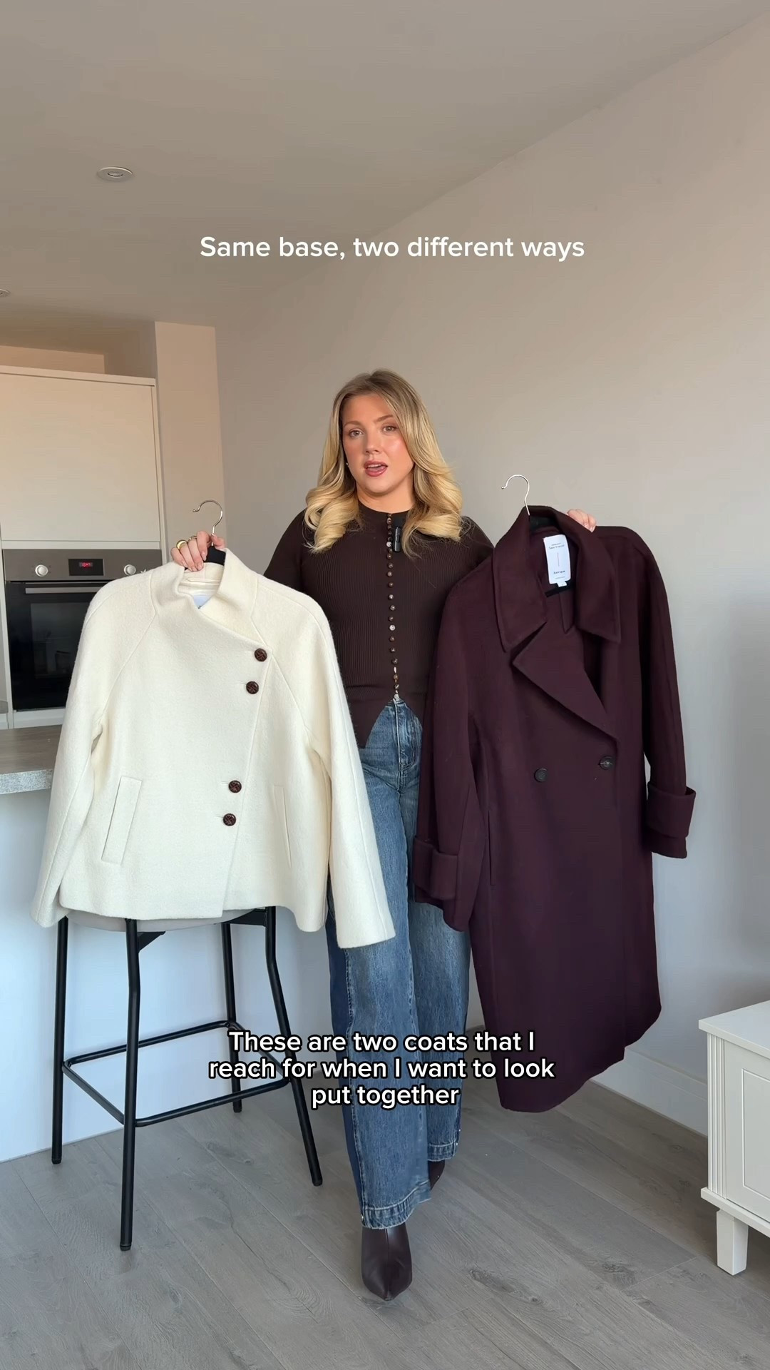 Same base, two different ways🤍

Winter styling
Winter coat
Warm outfit
Winter outfit 
Winter coats 
Winter jackett

#LTKuk #LTKwinter #LTKluxury