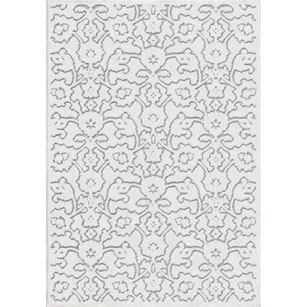 My Texas House Boucle Wisteria Indoor Area Rug | Walmart (US)