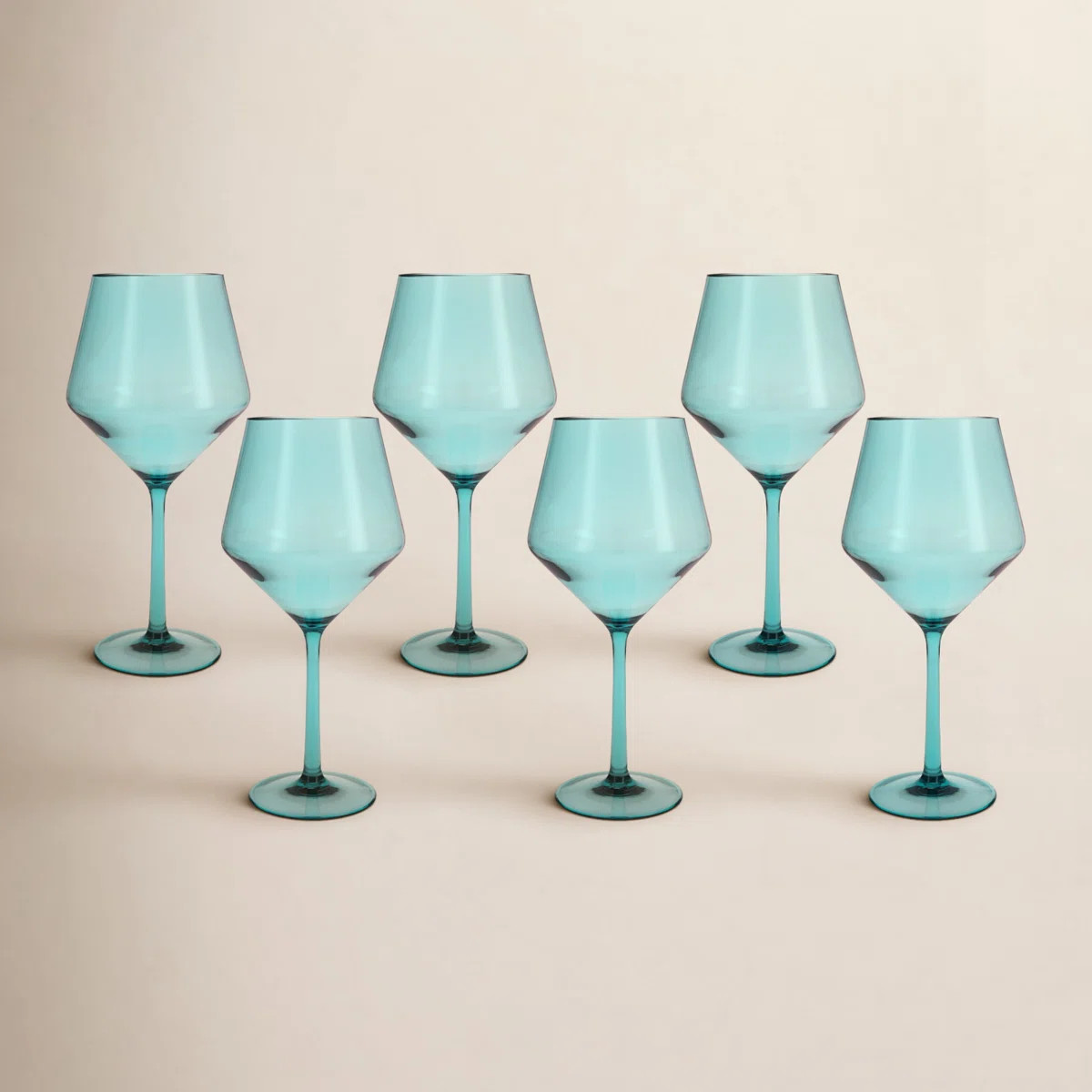 Fortessa Sole Outdoor Shatter Resistant BPA Free Premium Copolyester Plastic Drinkware 6 Pack, Ye... | Wayfair North America