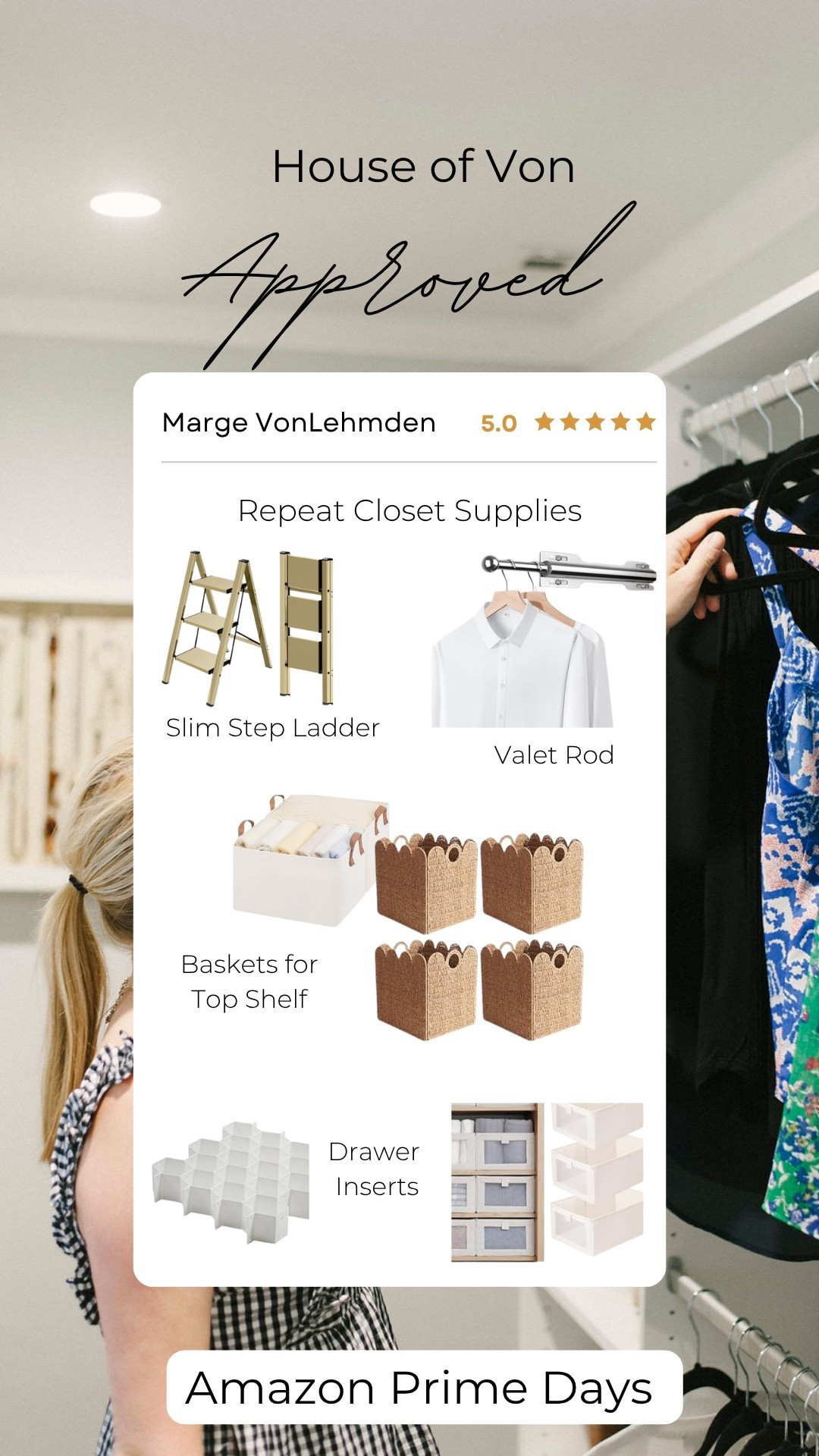 Closet supplies favorites. These tried and true items help you take advantage of your space below, above and inside the drawers.

#OrganizedLife
#savannahorganizer 
#houseofvon  #savannah #professionalorganizer #declutter #professionalorganizing  #cluttertoClarity #closetgoals

#LTKSaleAlert #LTKSeasonal #LTKHome