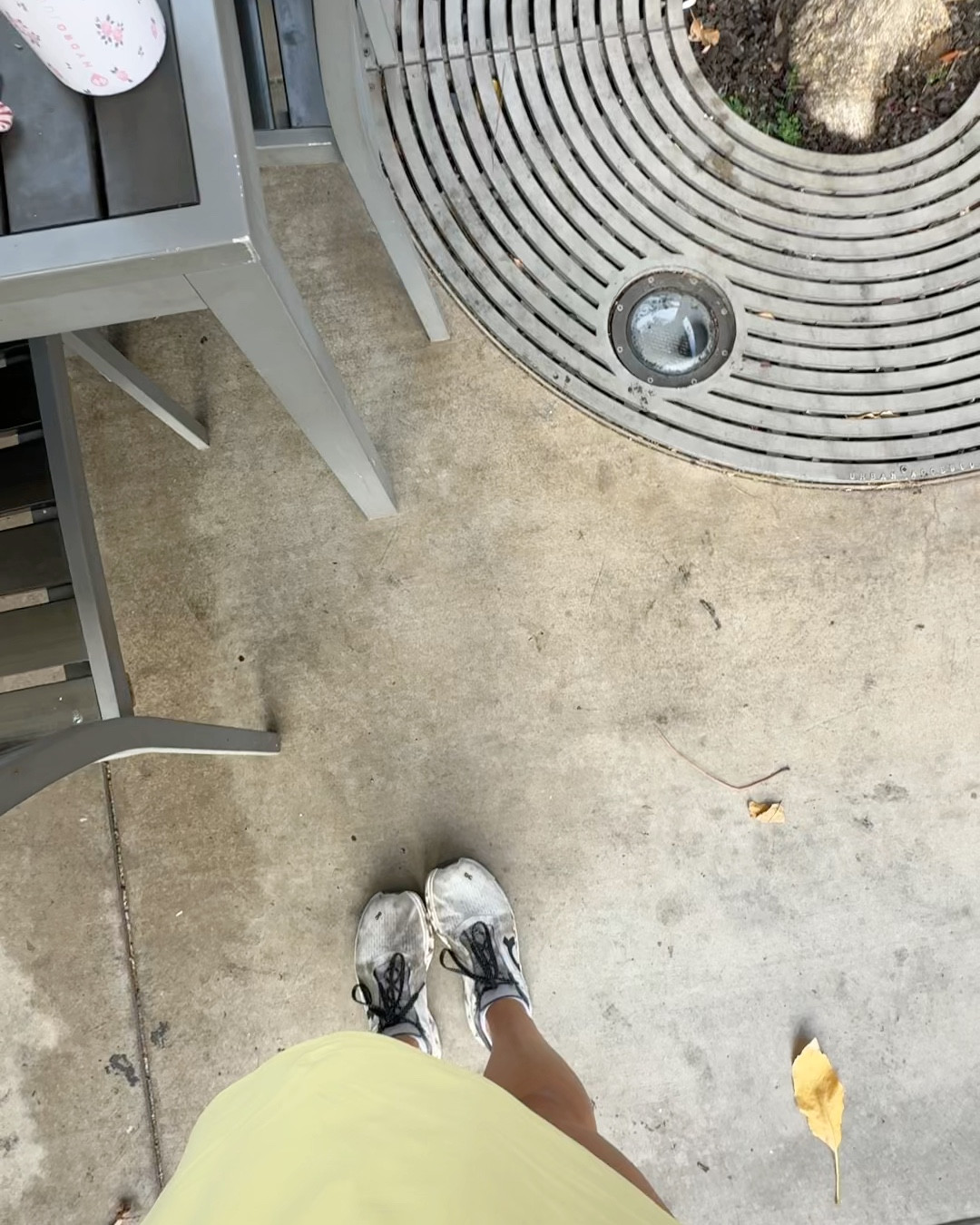 The CUTEST matching yellow set. I’m obsessed and felt so cute working out today! Wearing a medium in the top and large in the skort.