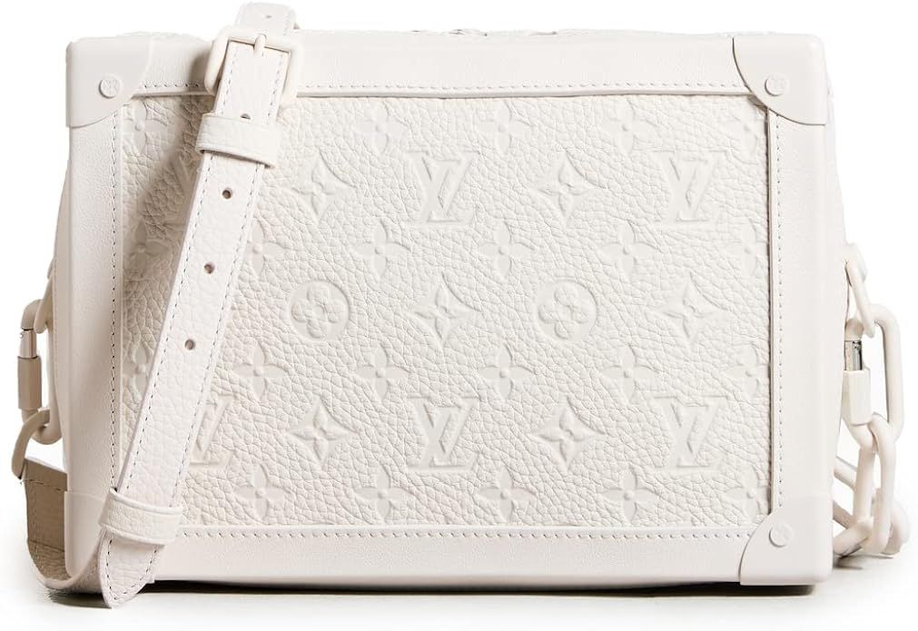 Louis Vuitton Women's Pre-Loved White Taurillon Soft Trunk | Amazon (US)