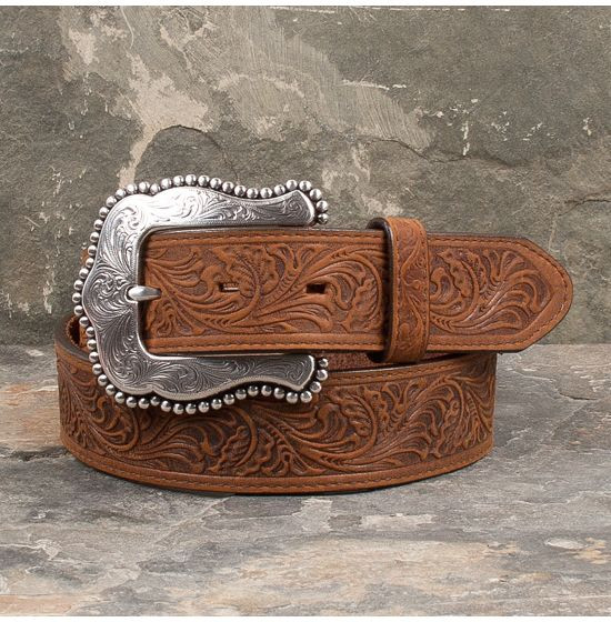 Tony Lama Brown Layla Belt | Rod's Western Palace/ Country Grace
