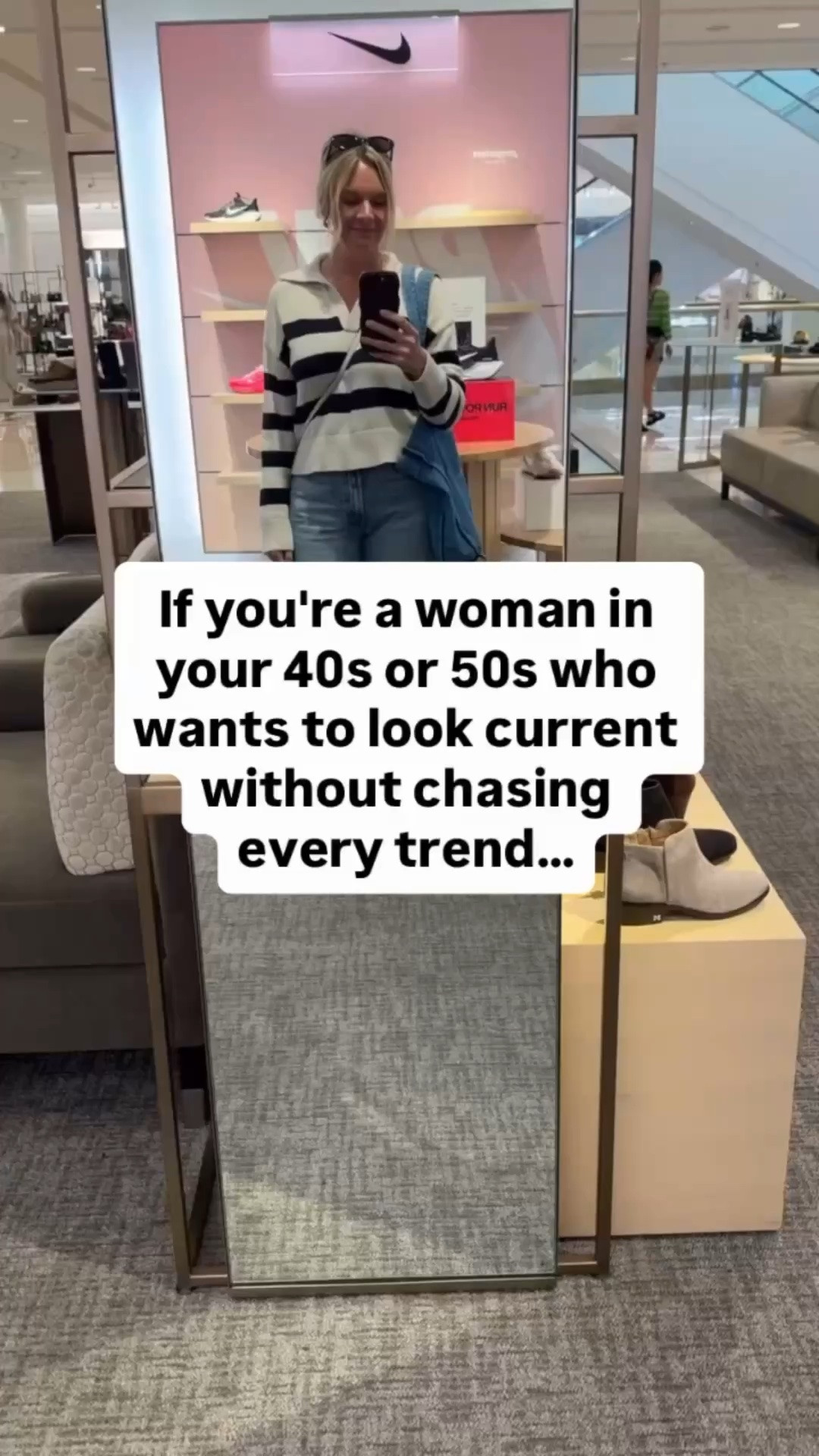 Style evolves — and so do you. Our stylists help women redefine their wardrobes with pieces that feel modern, effortless, and true to who they are right now. ✨ 
From closet edits to personal shopping, we’ll help you build a wardrobe that makes getting dressed fun again. Book your Styling Session today — confidence looks good on you.