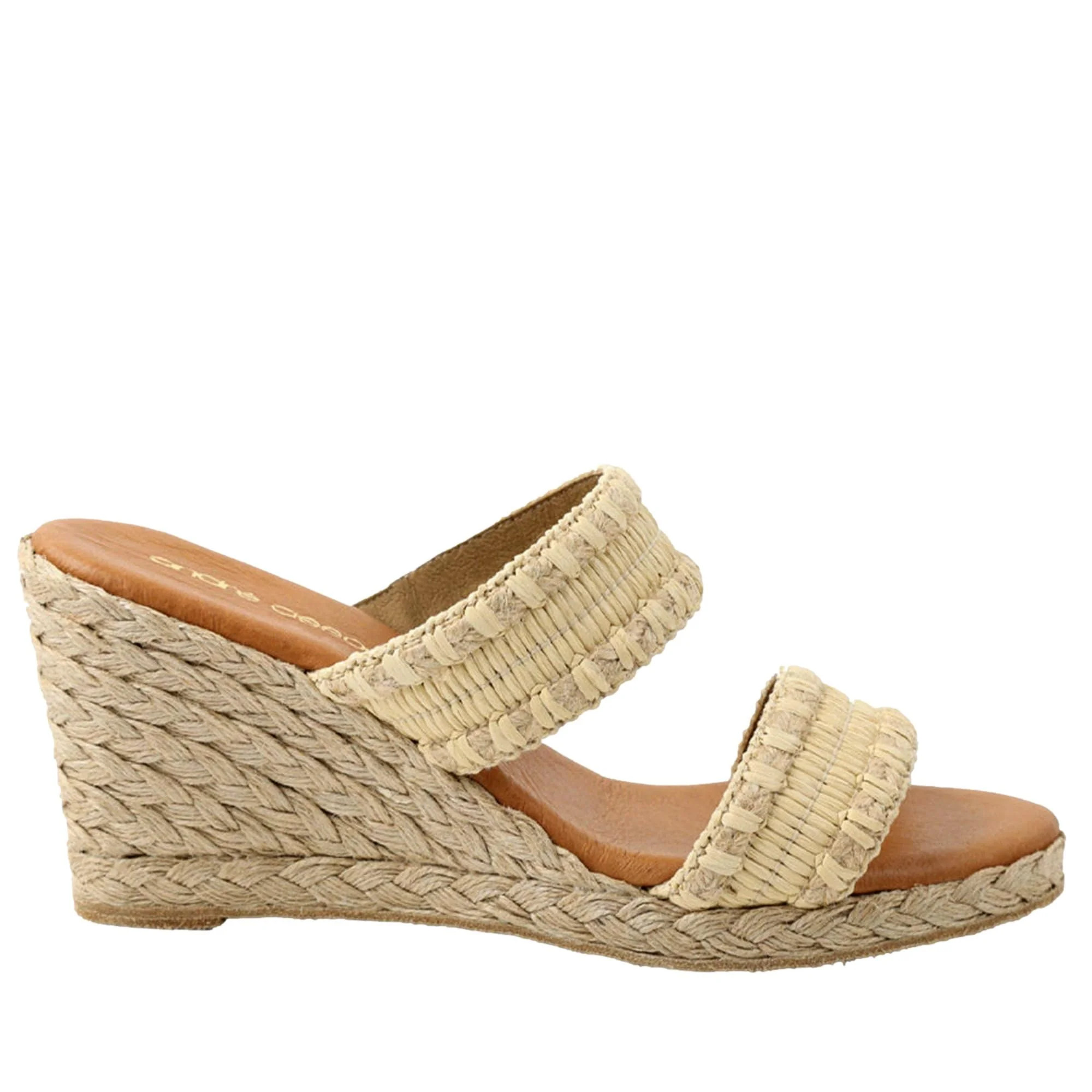 Andre Assous Nolita Raffia Sand  AA1NOL20 Women's Size 8 | Walmart (US)