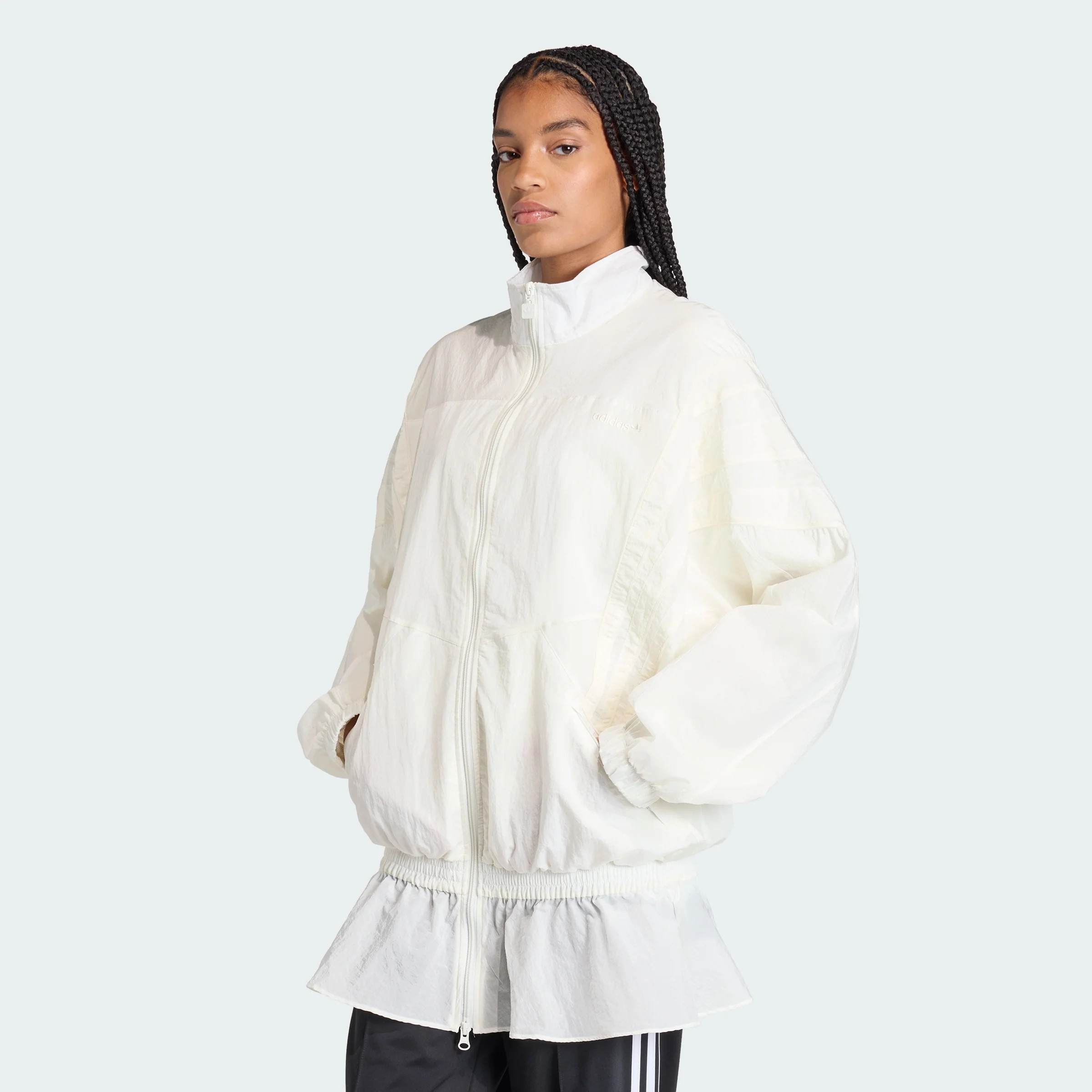 Women's adidas SANTIAGO WOVEN TRACK TOP | Shop Simon