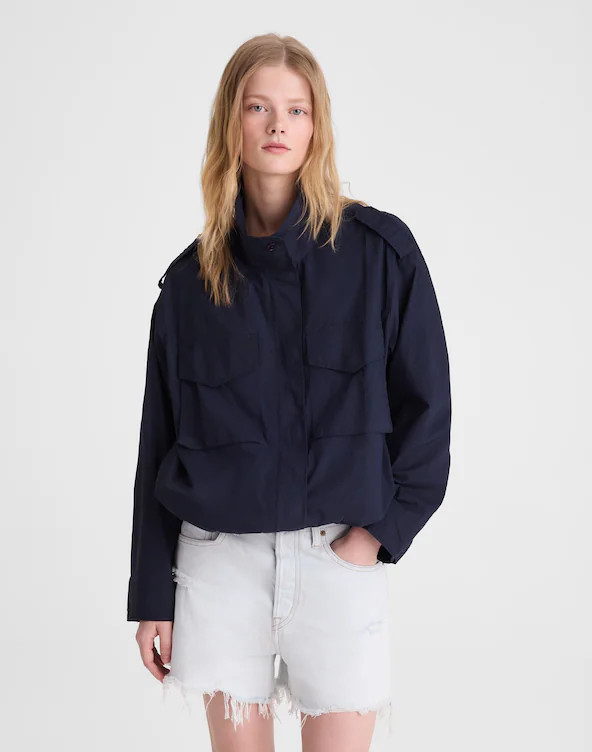 Field Jacket in Washed Poplin | Madewell
