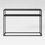 Glasgow Metal Console Table Black - Project 62™ | Target