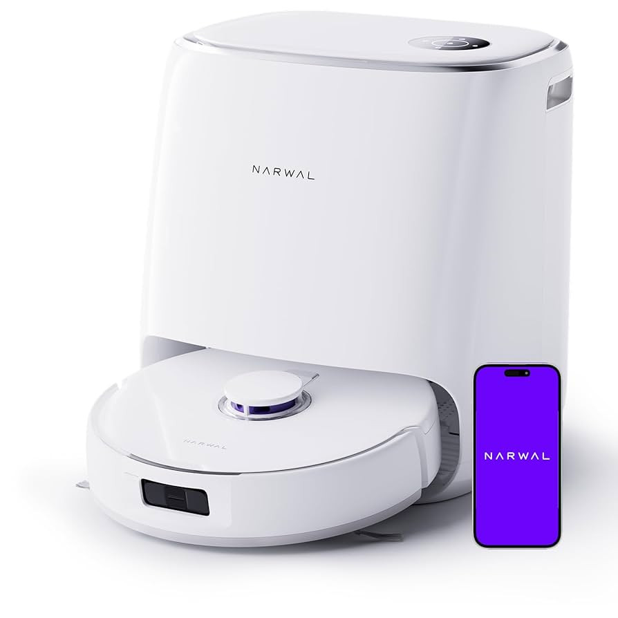 NARWAL Freo X Ultra Saugroboter mit Wischfunktion, Wischroboter Selbstreinigend mit 8.200 Pa Saug... | Amazon (DE)